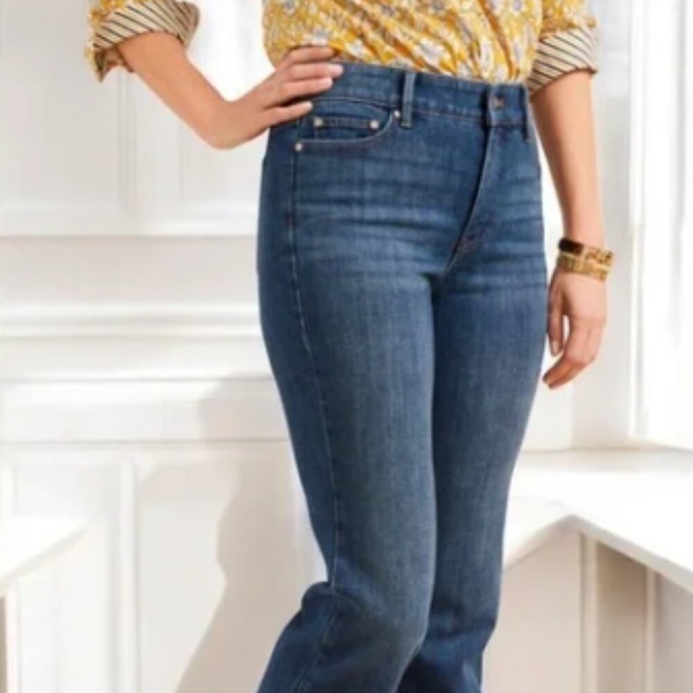 Talbots Flawless High Waist Modern Ankle Jeans
